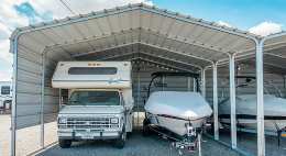 Covered boat and RV storage near the California Delta Covered boat and RV storage near the California Delta